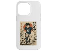 Manga Soccer Striker Football Player, Japanese Anime Style Case for iPhone 14 Pro Max