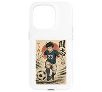 Manga Soccer Striker Football Player, Japanese Anime Style Case for iPhone 15 Pro