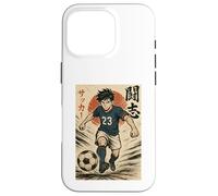 Manga Soccer Striker Football Player, Japanese Anime Style Case for iPhone 16 Pro