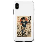 Manga Soccer Striker Football Player, Japanese Anime Style Case for iPhone XS Max