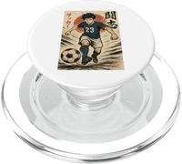 Manga Soccer Striker Football Player, Japanese Anime Style PopSockets PopGrip for MagSafe