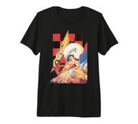 Manga Speed Racer Red Checkered Premium T-Shirt