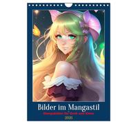 Manga style images UK-Version (Wall Calendar 2026 DIN A4 Portrait), CALVENDO 12 Month Wall Calendar