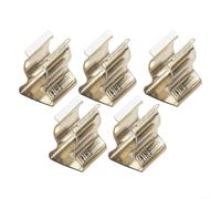 Manganese Steel Tool Spring Terry Clips 10 Pieces for Efficient Storage Solutions (6mm)