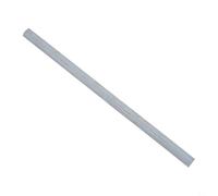 Manganese Zinc Ferrite Rod 10x200mm, Flat Profile Buffer Barfor Medium Wave Radio Antenna Core Connector- DIY Electronic Component