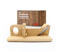 Mangi - Wooden sausage slicer - The essential aperitif for you, your friends and family - Eco-friendly wood!
