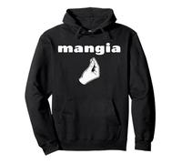 Mangia Italian Hand Gesture Pullover Hoodie