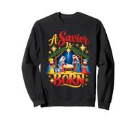 Mangler Nativity Scene Christian Faith Christmas Sweatshirt