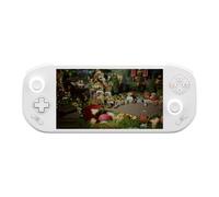 MANGMI Pocket Max Android Handheld Game Console, 7" 144Hz FHD AMOLED Touchscreen Retro Gaming Console, Snapdragon 865, 8GB RAM 128GB UFS 3.1, Magnetic Modular Controls, TMR Joysticks, 8000mAh [WHITE]