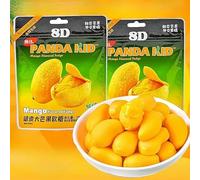 Mango banana peel gummies, peelable candy, gummies, fruit juice soft candy, 50% juice content, sweet and sour grape candies, candied fruits, wedding candy, dessert, sweets (Mango flavor,8 bags)