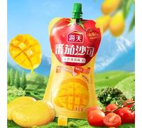 Mango banana strawberry tomato sauce,fruit tomato sauce,Condiments,Tomato Puree,French fries dipping sauce,seasoning,noodles sauce,bread bread sauce,barbecue sauce (Mango flavor,2bags)