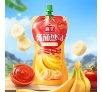 Mango banana strawberry tomato sauce,fruit tomato sauce,Condiments,Tomato Puree,French fries dipping sauce,seasoning,noodles sauce,bread bread sauce,barbecue sauce (Banana flavor,2bags)