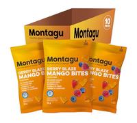 Mango Berry Blaze Flavoured Fruit Bites 50g (Pack of 10) | Probiotic Enriched, Healthy Gummy Candy, Natural Fruit Snacks Chewy Bites