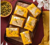 (Mango Burfi 250g) The Taste Of Indian Traditional Sweets ''Experience The Essence Of India's Mithai Traditions With Every Bite'' Best Gift For All Occasions Rakhi, Marriage, Diwali, Holi