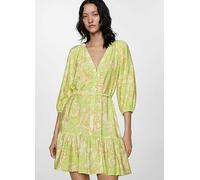 Mango Dress Clavel Yellow