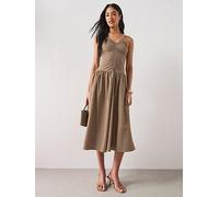 Mango Dress Vini, Green, Size L, Women Green