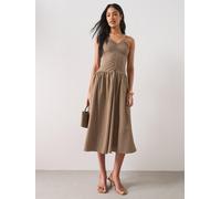 Mango Dress Vini, Green, Size Xl, Women Green
