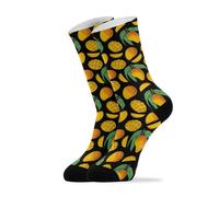 Mango Fruit Socks for Women and Men Colorful Long Socks for Athletic Running 1 Color1694
