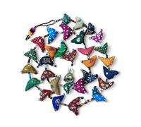Mango Gifts Prosperity Hens Multicolored Fair Trade 43 inches India