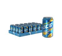 Mango Ice Sparkling Soft Drink 24 Pack 330ml Cans Refreshing Mango Flavor