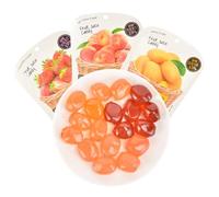 Mango Juice Gummies, Mango Snacks, Mango Juice Candy, Individually Wrapped, Fruitilicious Juicy Candy, Gummy Sweets,Soft Chewy Candy,Vegan Sweets, Fruit Vegetarian Sweets (Mixed flavor,8bags)