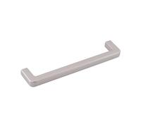 Mango LA Handle 160 mm - Furniture Handle Width 172 mm - Elegant and Timeless - Bow Handle, Zinc Die-Cast Stainless Steel Effect