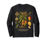 Mango Mangifera Indica Plant Anatomy Botany Study Long Sleeve T-Shirt