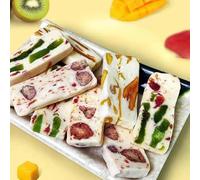 Mango milk cake,fruit milk cake,dried strawberry,Cookies,pastry Dim sum,Confectionery,Sweets,mixed flavor fruit milk cake,Sweet Gifts,delicious snack gifts (Mix flavors,100 packs)