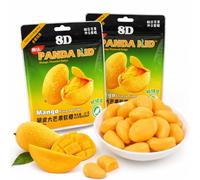 Mango Peelable Candy 2 Packs, 20g Each, 40g/1.41oz Total, Mango Flavour Soft Chewy Sweets, Peelable Fruit Flavour Candy, Fun Snack Treats for Sharing, Parties, Office, Travel and Everyday Snacking