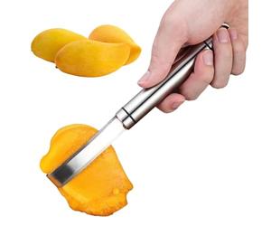 Mango Peeler | Mango Cutter Core Remover Tool Effortless | Mango Slicer with Ergonomic Handles, Kitchen Gadgets for Kitchen, Camping, Picnic