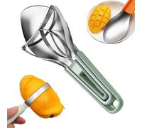 Mango Peeler - Serrated Manual Kitchen Gadgets | Watermelon Slicer and Fruit Cutter for Home Apartment Camping Picnic, Indoor, Outdoor, Avocado, Kiwi, Cantaloupe