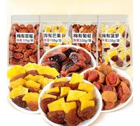 Mango plum,strawberry pineapple grape prune,dried fruit, healthy and nutritious snacks,preserved fruit,Vegetarian diet,sweet and sour fruit,delicious snack gifts (Mixed taste,2 bags)