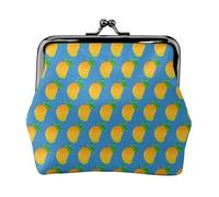 Mango Printing Minimalist Travel Wallet, Small Storage Pouch for Hiking Trips and Outdoor Excursions