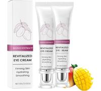 Mango Revitalize Eye Cream, Eyelift Serum, Hyaluronic Acid Repair Cream, Mango Activating And Firming Eye Cream, Repairing Dark Circles Bag, Fine Lines Care & Under-Eye Nourishment (2 Pcs)