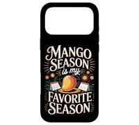 Mango Season My Favorite Tropical Fruit Lover Funny Gift Case for iPhone 17 Pro Max