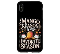 Mango Season My Favorite Tropical Fruit Lover Funny Gift Case for iPhone XS Max