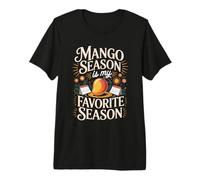 Mango Season My Favorite Tropical Fruit Lover Funny Gift Premium T-Shirt