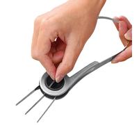 Mango Slicer, Stainless Steel, Do-it-Yourself Ergonomic Mango Divider and Fruit Splitter, for Dragon Fruit, Watermelon, Pitaya and Vegetable Salad