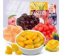 Mango Soft Candy,White Peach Peelable Suga 70g/bag,Peeling Fruit Fudge,Assorted Fruit Flavor Candy,Fruit Juice Toffee,Chewing Candy,Wedding Candy Dessert,Casual Snacks Gift (Green lemon,2bags)