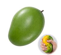 Mango Squishy, Colour-Changing Sensory Object for Emotion Management, Soft Squeeze Fidget for Desk Use and Sensory Play