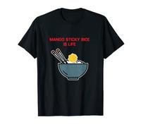 Mango Sticky Rice Is Life | Vegan Life | Mango Sticky Rice T-Shirt