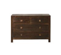 mango wood 4 drawer dressing chest
