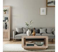 Mango Wood Coffee Table - Hudson Carved