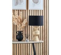 Mango Wood Contemporary Table Lamp Base Natural