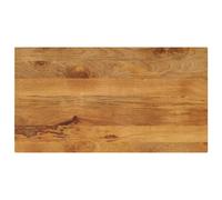 (mango wood(oak finish), 110 x 60 cm) vidaXL Table Top Replacement Board Dining Table Top Rectangular Solid Wood