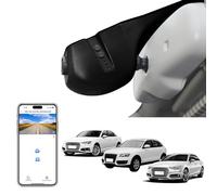 Mangoal 4K Dash Cam custom fit for Audi (Model B Black) A4 A6 Allroad A3 A5 A6 Q5 A8 S8 A7 S5 Q3 S3 S7, Integrated OEM Look, UHD 2160P Video, G-Sensor, Loop Recording, Wifi and Free App, 64GB Card