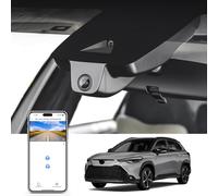 mangoal 4K Dash Cam Custom fit for Toyota Corolla Cross & Corolla Cross Hybrid 2023 2024 2025 2026 (Model A), LE L XLE, OEM Factory Look, 2160P UHD Video, Built-in WiFi & APP, 64GB Card