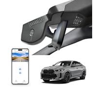 Mangoal 4K Dash Cam Custom for BMW X6 Gen3 G06 2024 2025 X6 LCI (Life Cycle Impulse)(Model C), X6M M60i xDrive40i, OEM Style, 2160P UHD Video, WiFi & APP, 64GB Card