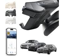 Mangoal 4K Dash Cam for Mercedes-Benz S-Class 2012-2021(Model A Black) | S450 550 55e 560 600 & S63 S65 AMG & Maybach S560 S600 S650, Loop Recording, G-Sensor, App & WiFi, 64GB Card, GPS