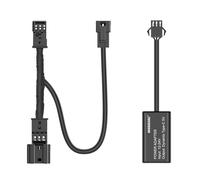 Mangoal Dash Cam Power Adapter for Audi Porsche Volkswagen with Black 3-Pin Rain Sensor - Hidden Cable Kit for GPS Radar Mirror Camera, Plug & Play Fits All Models with Black 3-Pin Rain Sensor Port